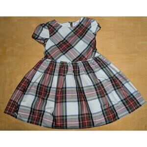 Polo Ralph Lauren baby girl's plaid twill dress Size 24M